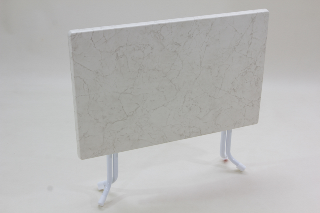 Gartentisch 120x80 cm klapp-o-matic - wei marmoriert