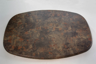 II. Wahl
Tischplatte von Werzalit, 146 x 94 cm rostbraun