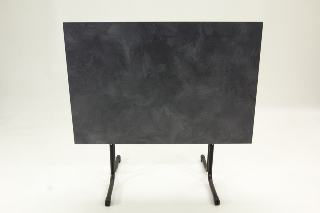 Gartentisch mit Compactplatte 120x80 cm dark slate