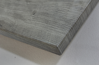 Tischplatte von Werzalit, 70 x 70 cm ponderoasa grau 