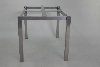 Edelstahl - Tischgestell 130x80 cm