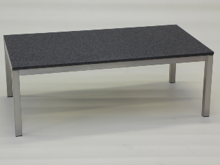 Couch-Tisch COOL 130x70 cm mit Granitplatte